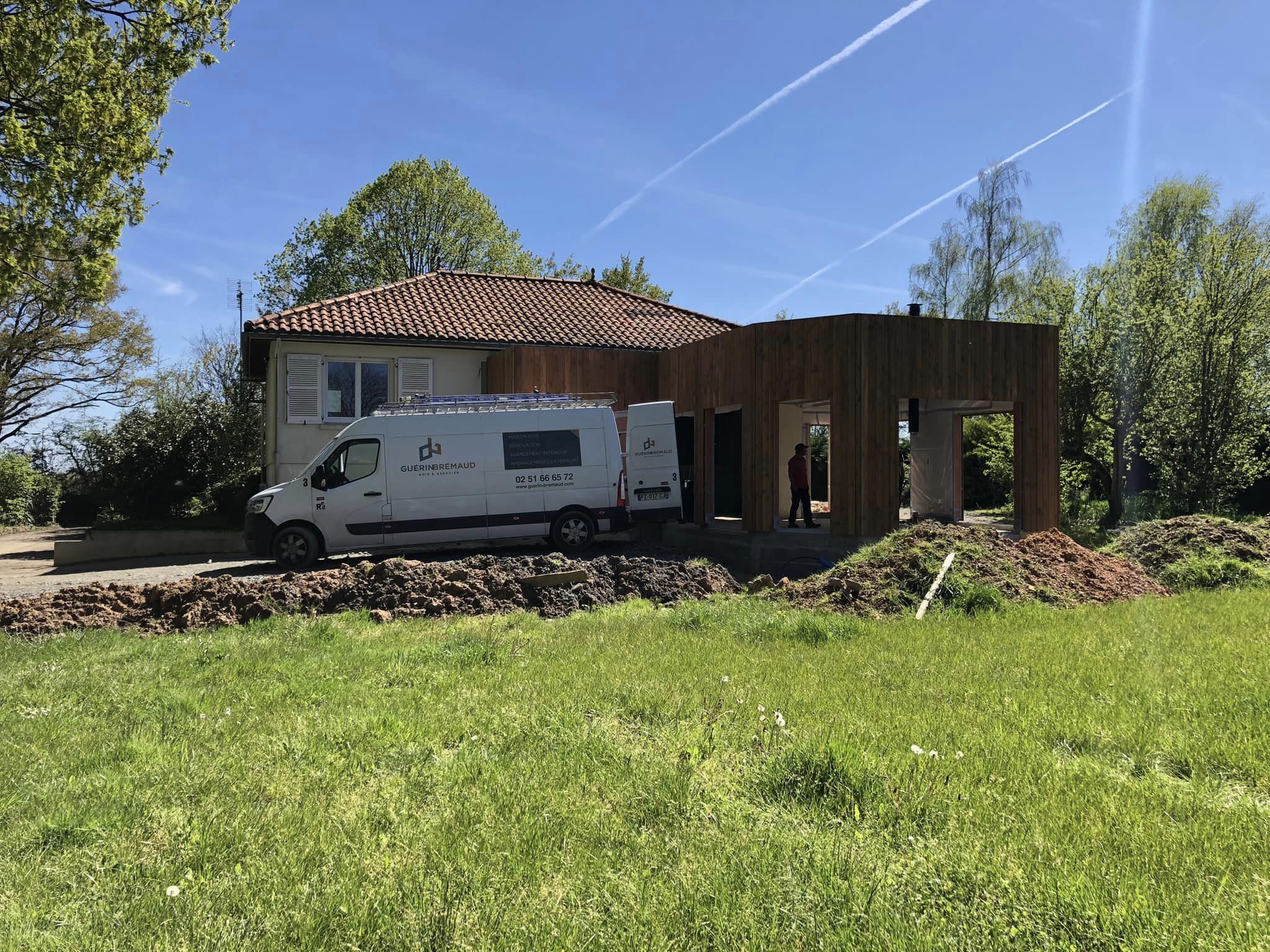 agrandissement maison en bois